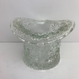 FENTON Vintage Glass Small Hat Buttons and Bows Pattern